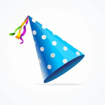 Party Hat. Vector 스톡 일러스트