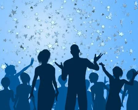 Party on Stock Illustration