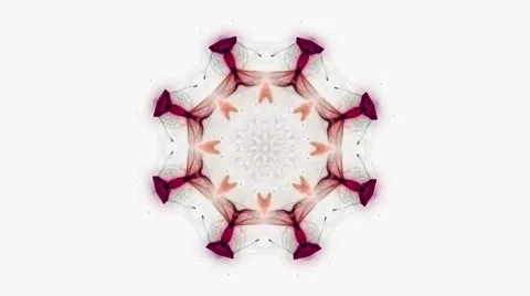 Party Kaleidoscope Explosion Vj Loop Video stock 64765014