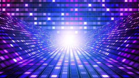 Party Light Corridor Background 库存影片 348029397