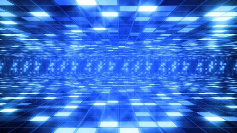 Party Light Grid Tunnel Stock-Footage 97894585