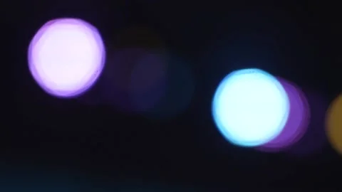 Party Lights Bokeh Stock Footage 233526441