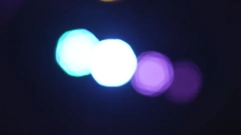 Party Lights Bokeh Stock Footage 233526443