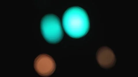 Party Lights changing colors bokeh Stock Footage 233526437