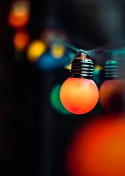Party lights Stock Photos