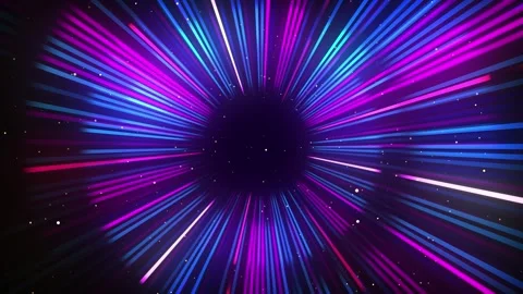 Party Lights Tunnel Background Stock Footage 348018677