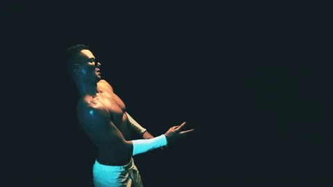 Party man dance Stock Footage 95748811