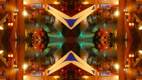 Party mirror abstract Stock-Footage 82251784