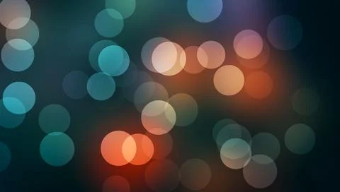Party night glow light abstract background with bokeh rays tights creative Stock Illustration