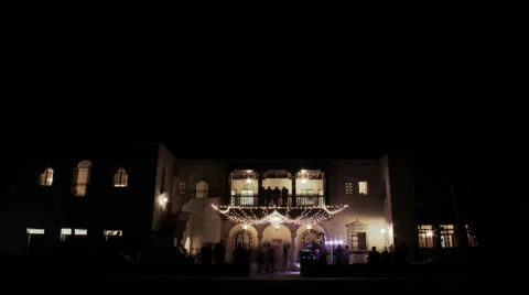 Party night time lapse Video stock 37609167