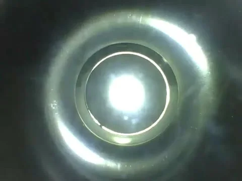 Party or even disco effect using a flashlight, really cool! Stock Footage 166430576