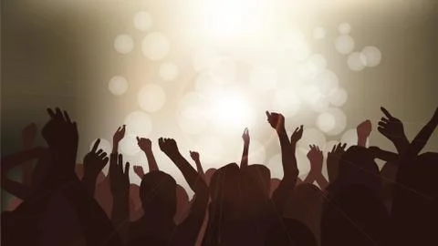 Party people Stock Illustration