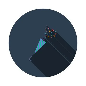 Party Petard Icon Stock Illustration