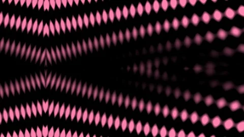 Party Pink Dots Circle Looping Full HD Stock Footage 105678584
