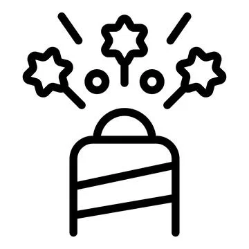 Party popper exploding with confetti and stars, celebrating a festive occasion 스톡 일러스트