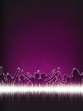 Party Poster Stock Illustration