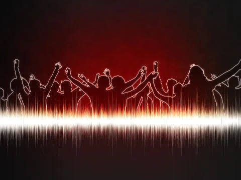 Party Poster Stock Illustration