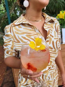 Party with preparation of drinks in bar Stock Photos
