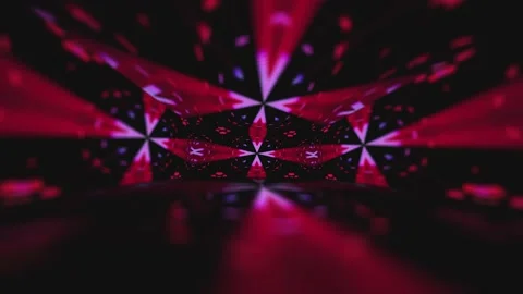 Party Room Light Patterns in a 3D animation Stock Footage 233659551
