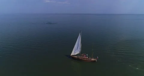 Party on the ship Stock Footage 134895757