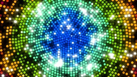 Party Stage Lights Stock Footage 97400750