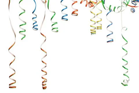 Party - streamers Stock Photos