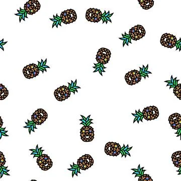 Party summer vector seamless pattern 스톡 일러스트