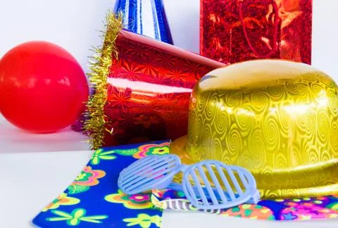 Party supplies Stock Photos