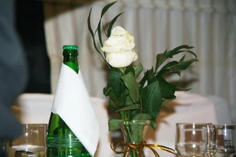 Party table setting Stock Photos