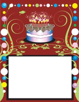 Party Template  Stock Illustration