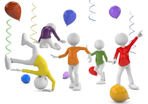 Party time Stock Illustration