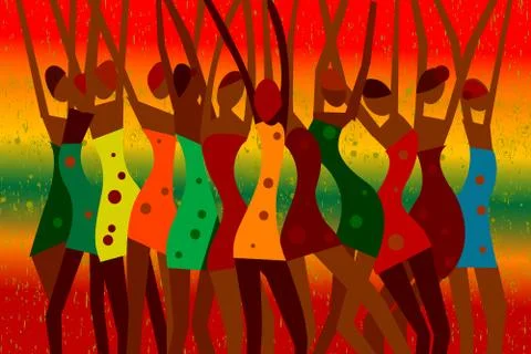 Party time Stock Illustration