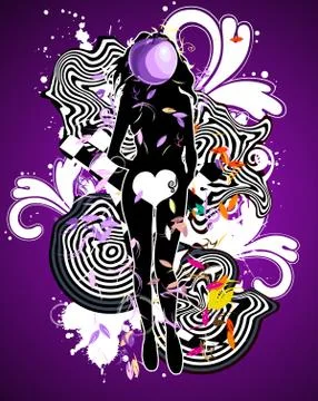 Party time Stock-Illustration