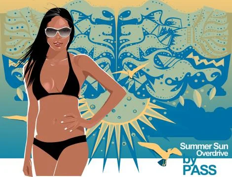 Party time Stock-Illustration