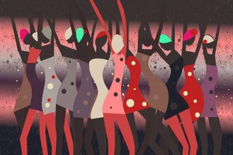 Party time Stock Illustration