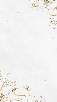 Party, white festive background Stock Illustration