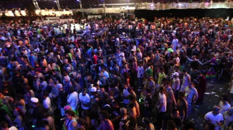 Party's Over Stock Footage 41586866