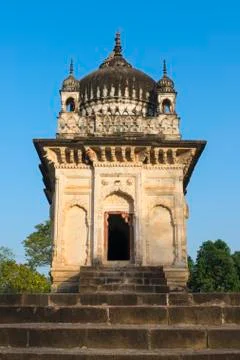 Parvati temple with architectural elements of three religions, Islam, Buddhism 스톡 사진