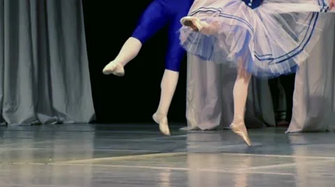 Pas de deux Stock Footage 22346755