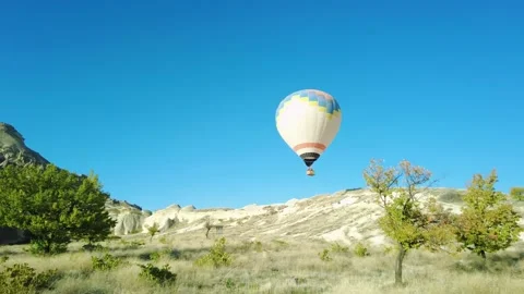 Pasabag Valley or Pasabaglari Open Air Museum, Cappadocia, Turkey. Stock Footage 166834772