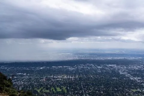 Pasadena California Storms Stock Photos