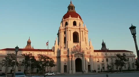 Pasadena city hall2 動画素材 20582428