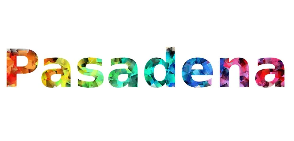 Pasadena Stock Illustration