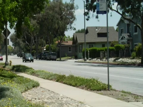 Pasadena Street 02 Stock Footage 543630