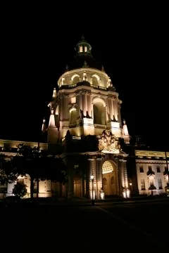 Pasadena Town Hall Stock Photos