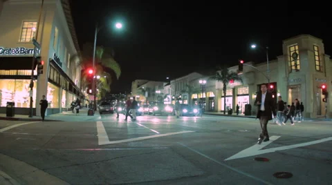 Pasadena_Street_Timelapse Stock Footage 998678