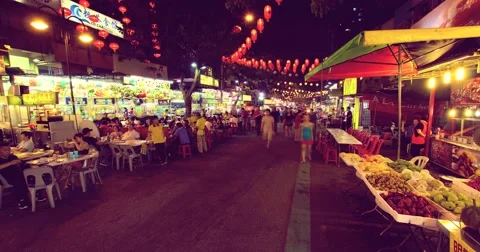 Pasar Malam Kuala Lumpur 4K 動画素材 45048871
