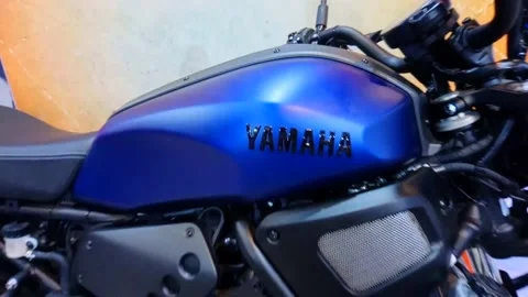 PASAY, PH - JUNE 16 - Yamaha motorbike on June 16, 2019 at Makina moto Vidéo 158522305