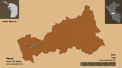 Pasco, region of Peru. Previews. Pattern 스톡 일러스트
