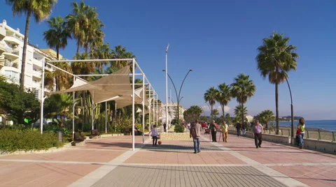 Paseo maritimo- boardwalk Vidéo 45434132